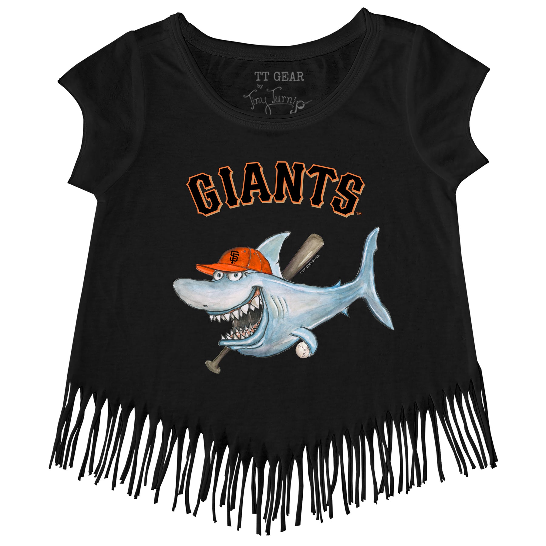 San Francisco Giants Shark Fringe Tee