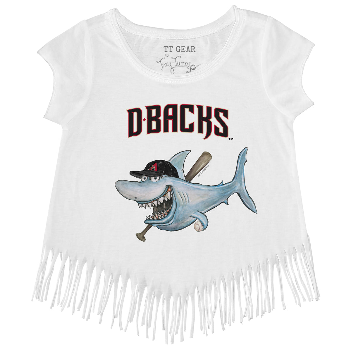 Arizona Diamondbacks Shark Fringe Tee