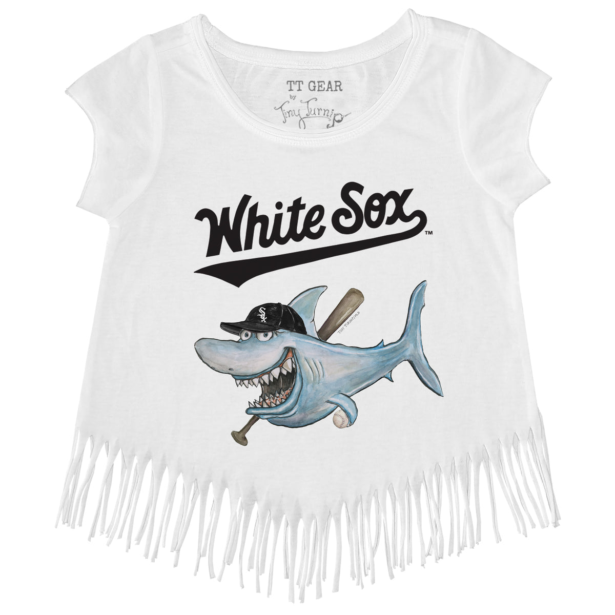 Chicago White Sox Shark Fringe Tee