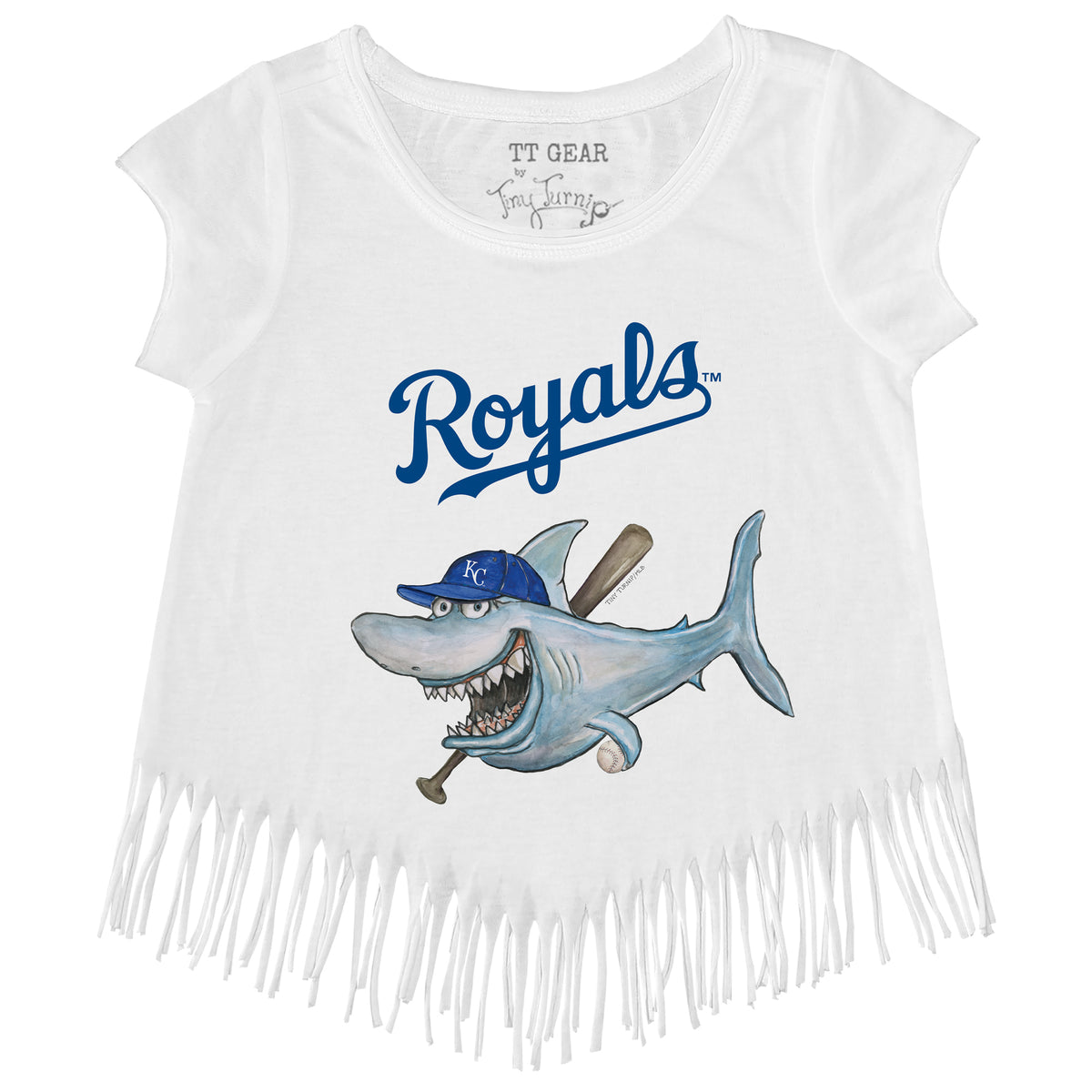 Kansas City Royals Shark Fringe Tee