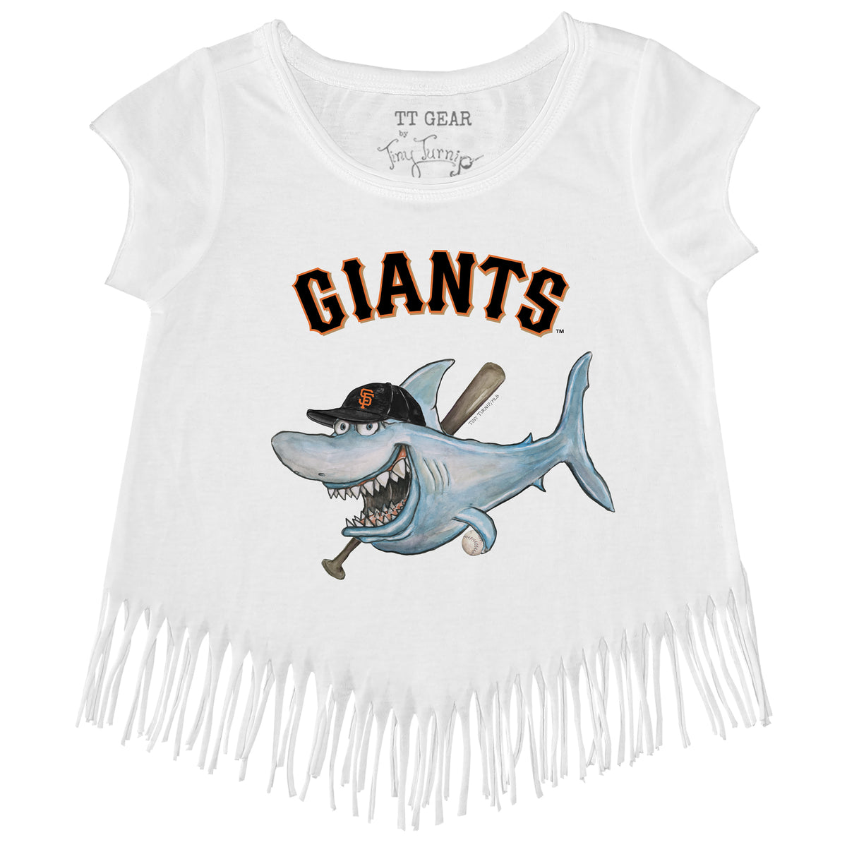 San Francisco Giants Shark Fringe Tee