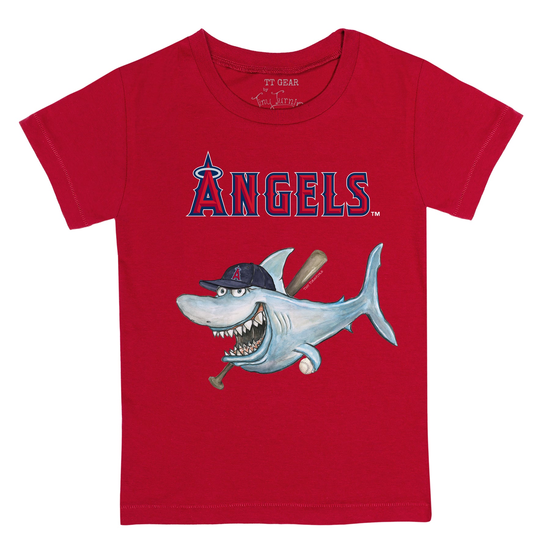 Los Angeles Angels Shark Tee Shirt