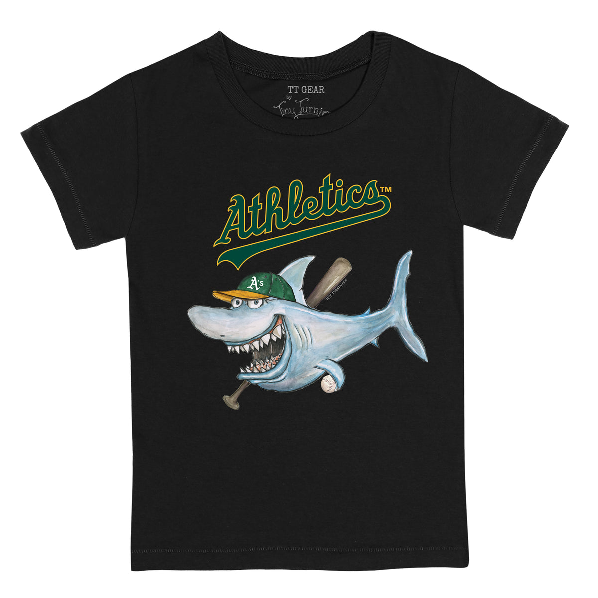 Oakland Athletics Shark Tee Shirt