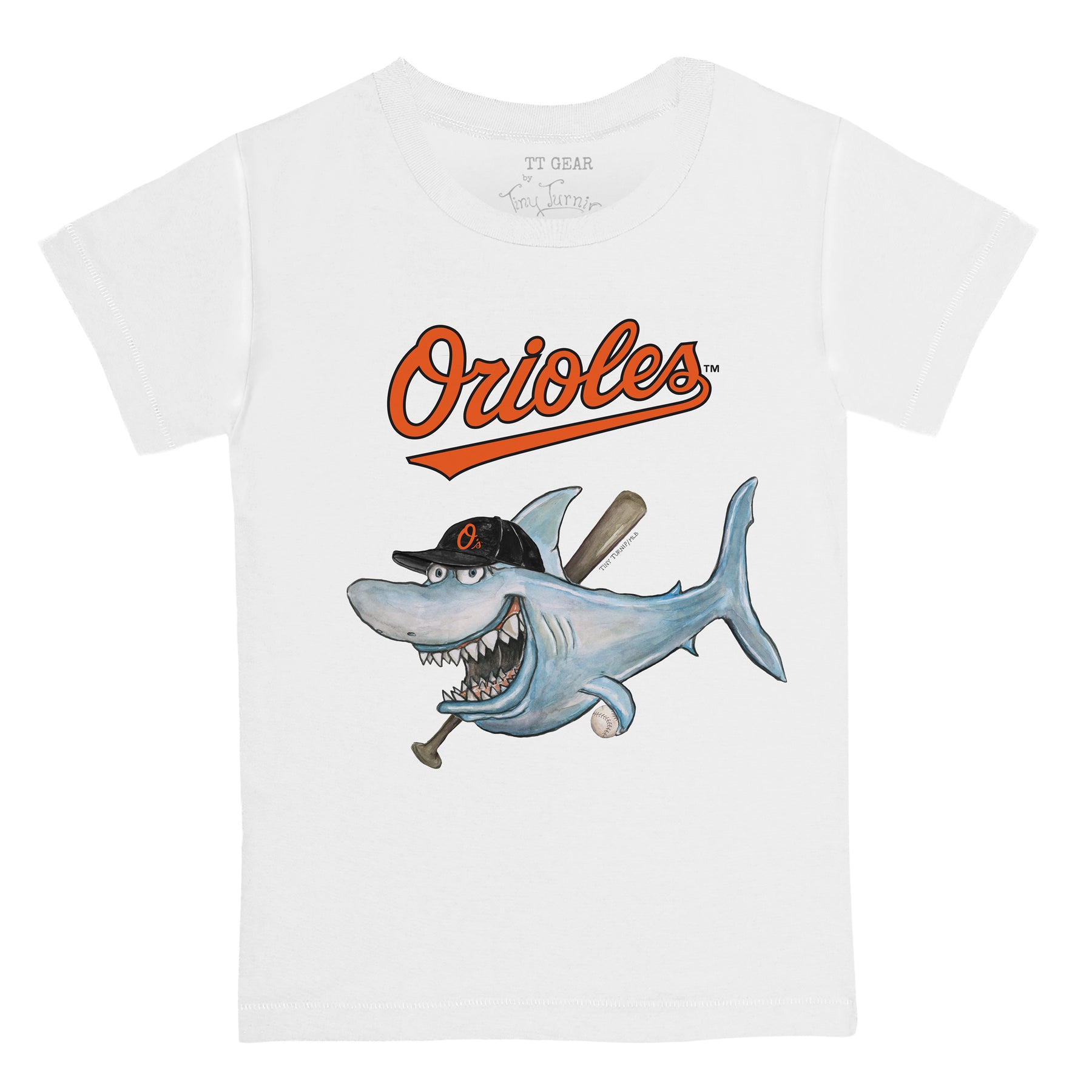 Baltimore Orioles Shark Tee Shirt