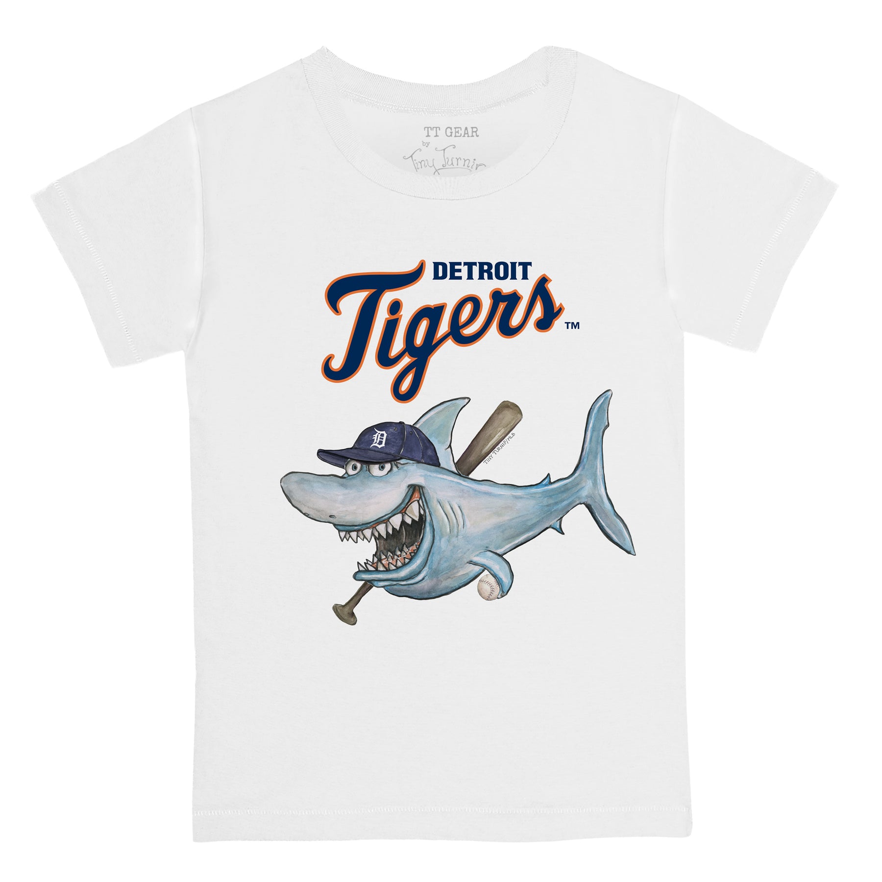 Detroit Tigers Shark Tee Shirt