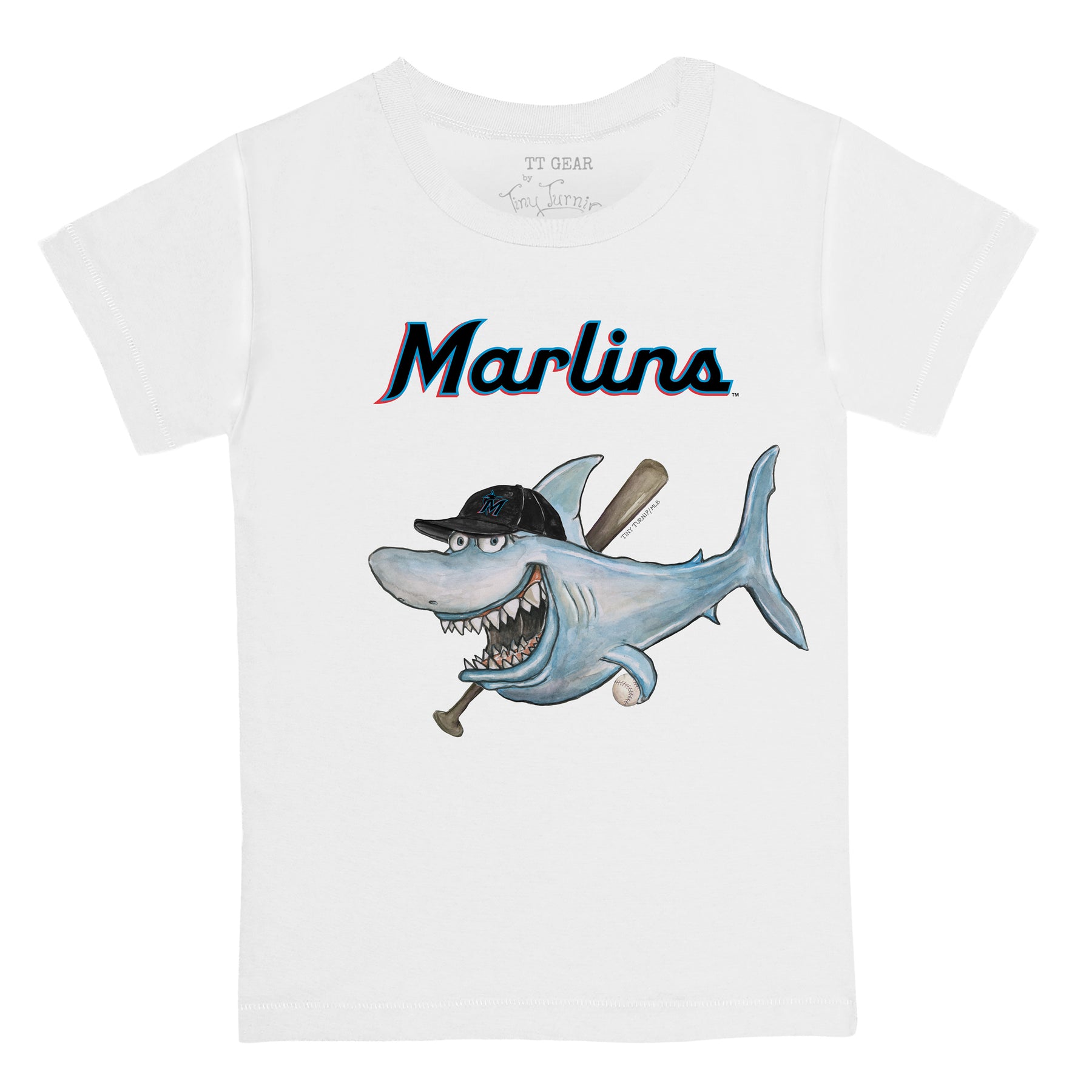 Miami Marlins Shark Tee Shirt