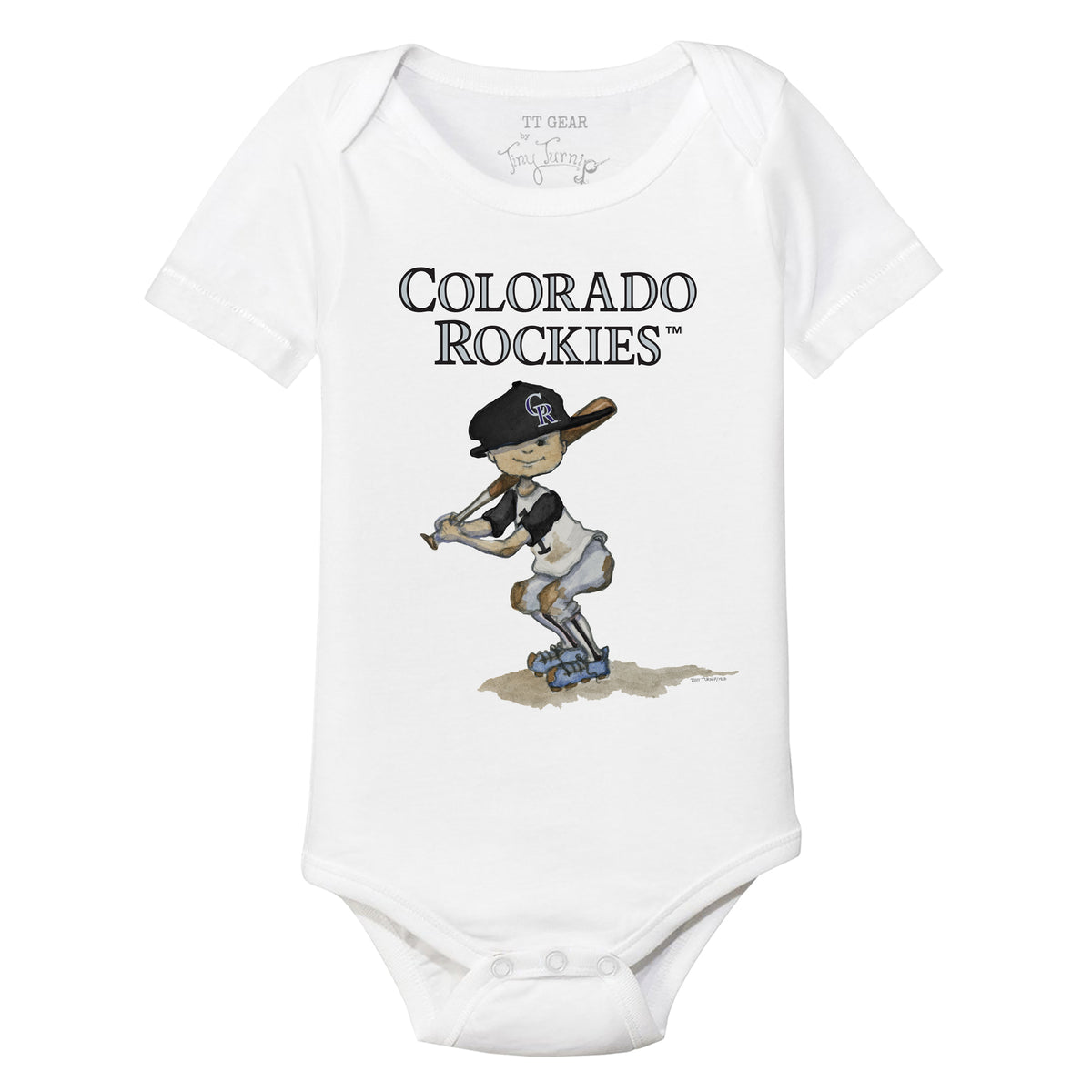 Colorado Rockies Slugger Short Sleeve Snapper