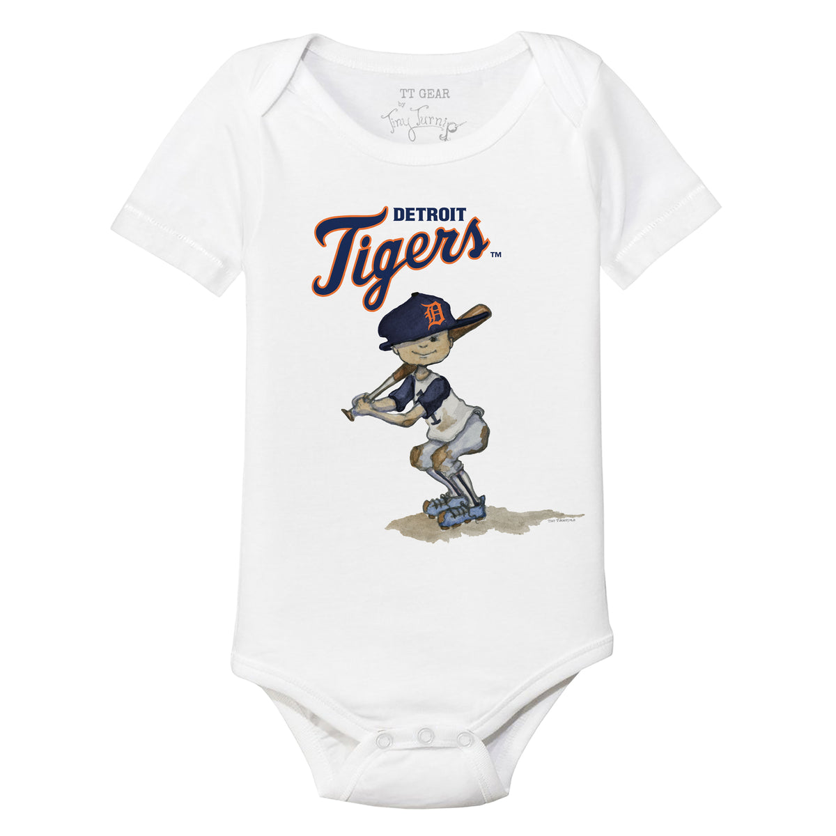 Detroit Tigers Slugger Short Sleeve Snapper