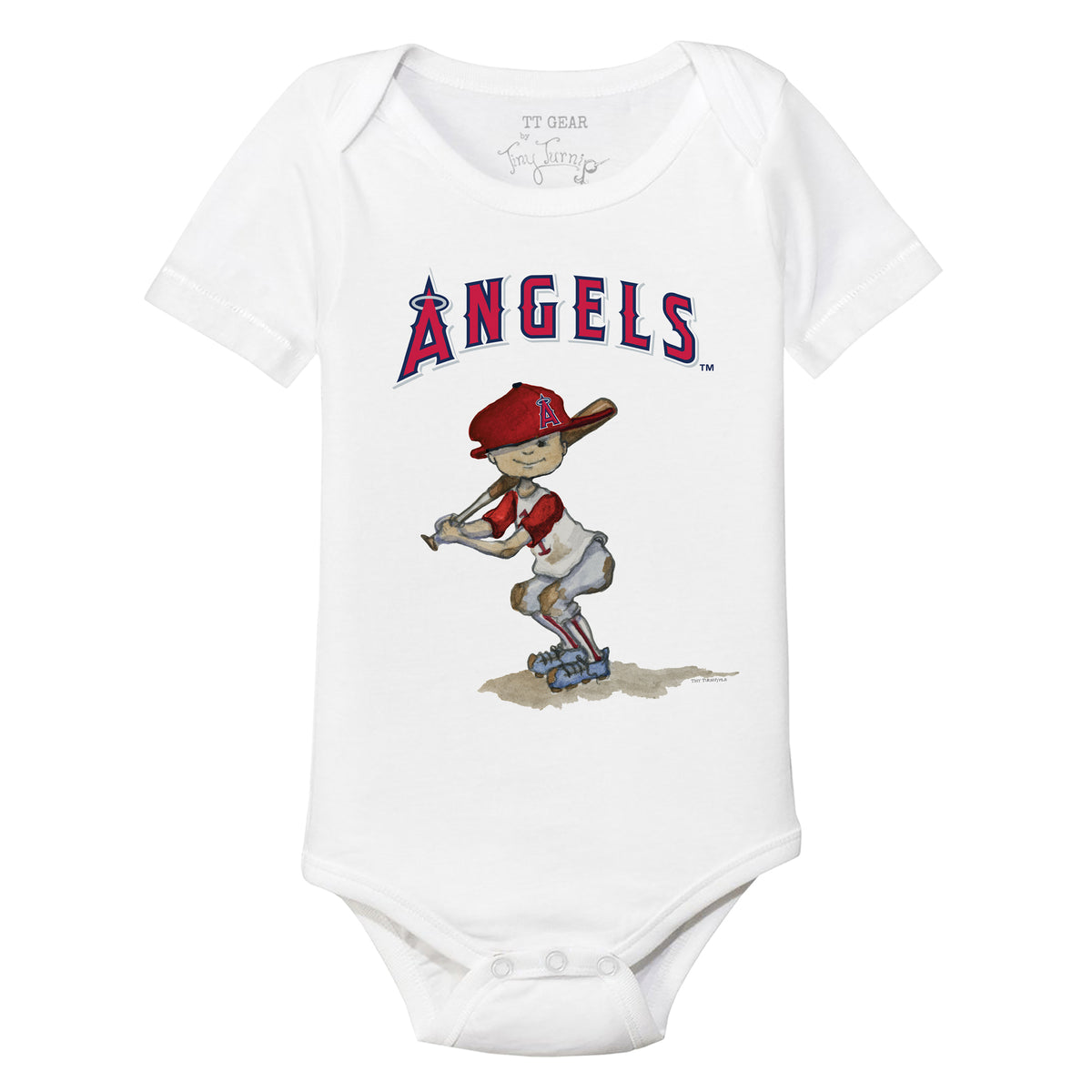 Los Angeles Angels Slugger Short Sleeve Snapper