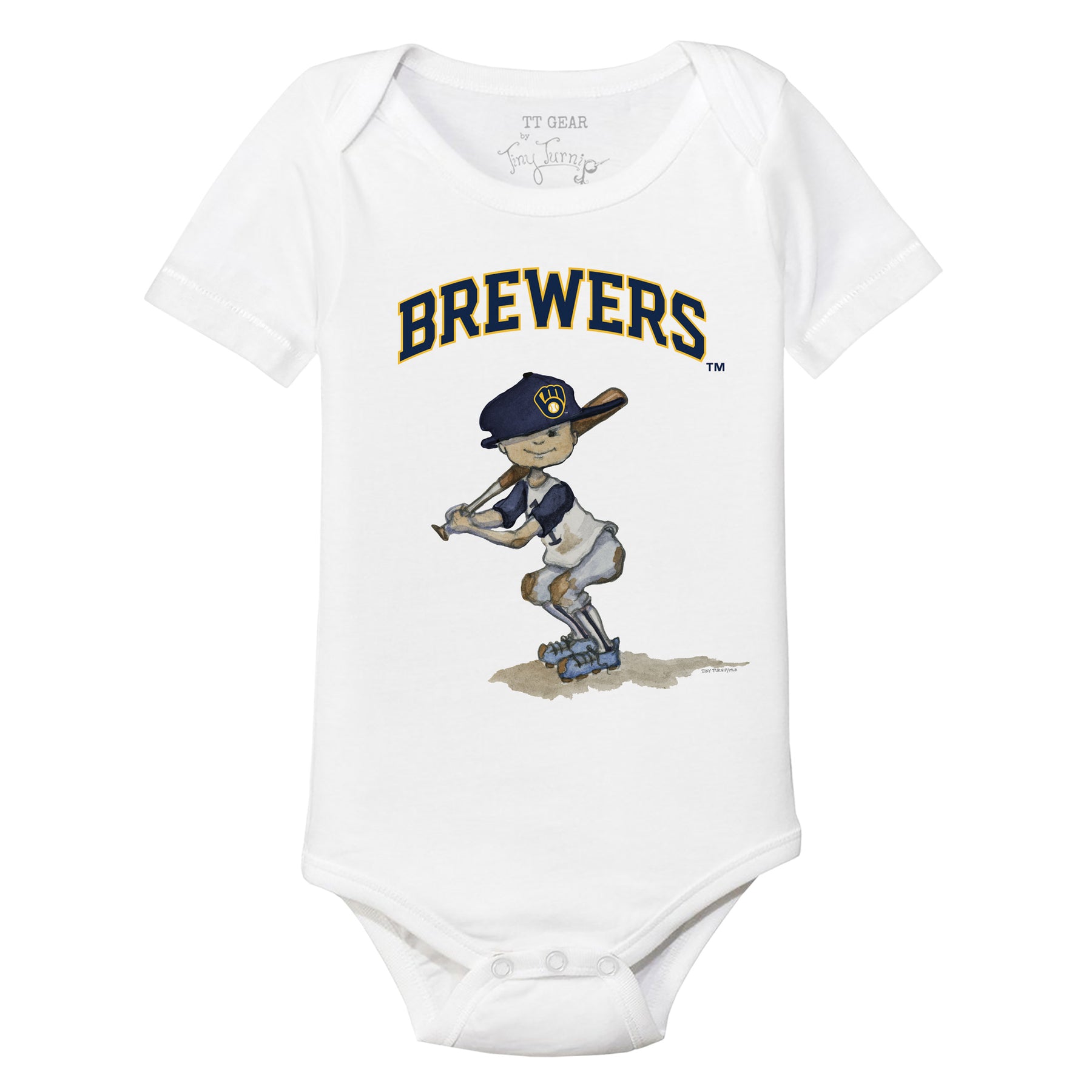 Milwaukee Brewers Slugger Short Sleeve Snapper