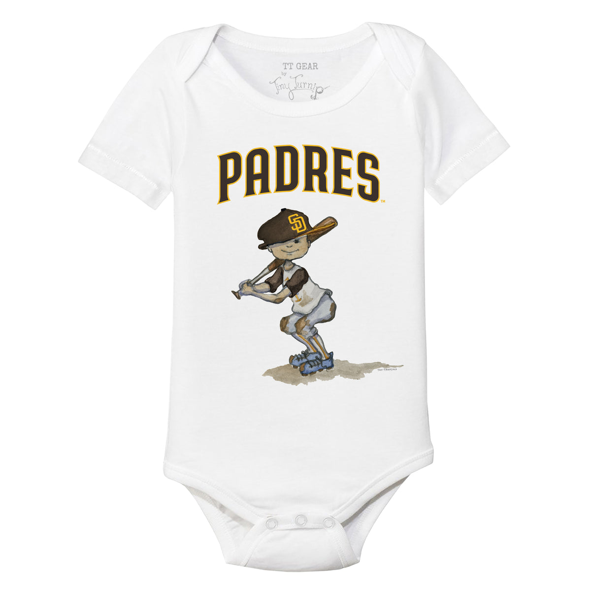 San Diego Padres Slugger Short Sleeve Snapper