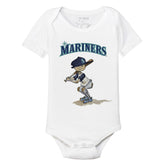 Seattle Mariners Slugger Short Sleeve Snapper