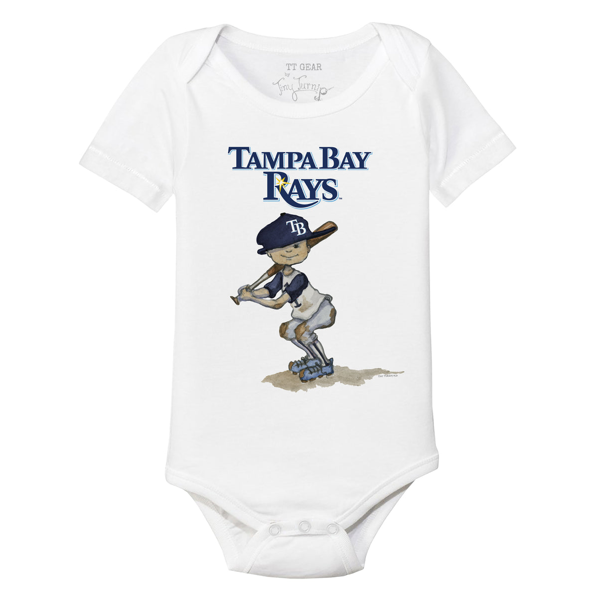 Tampa Bay Rays Slugger Short Sleeve Snapper