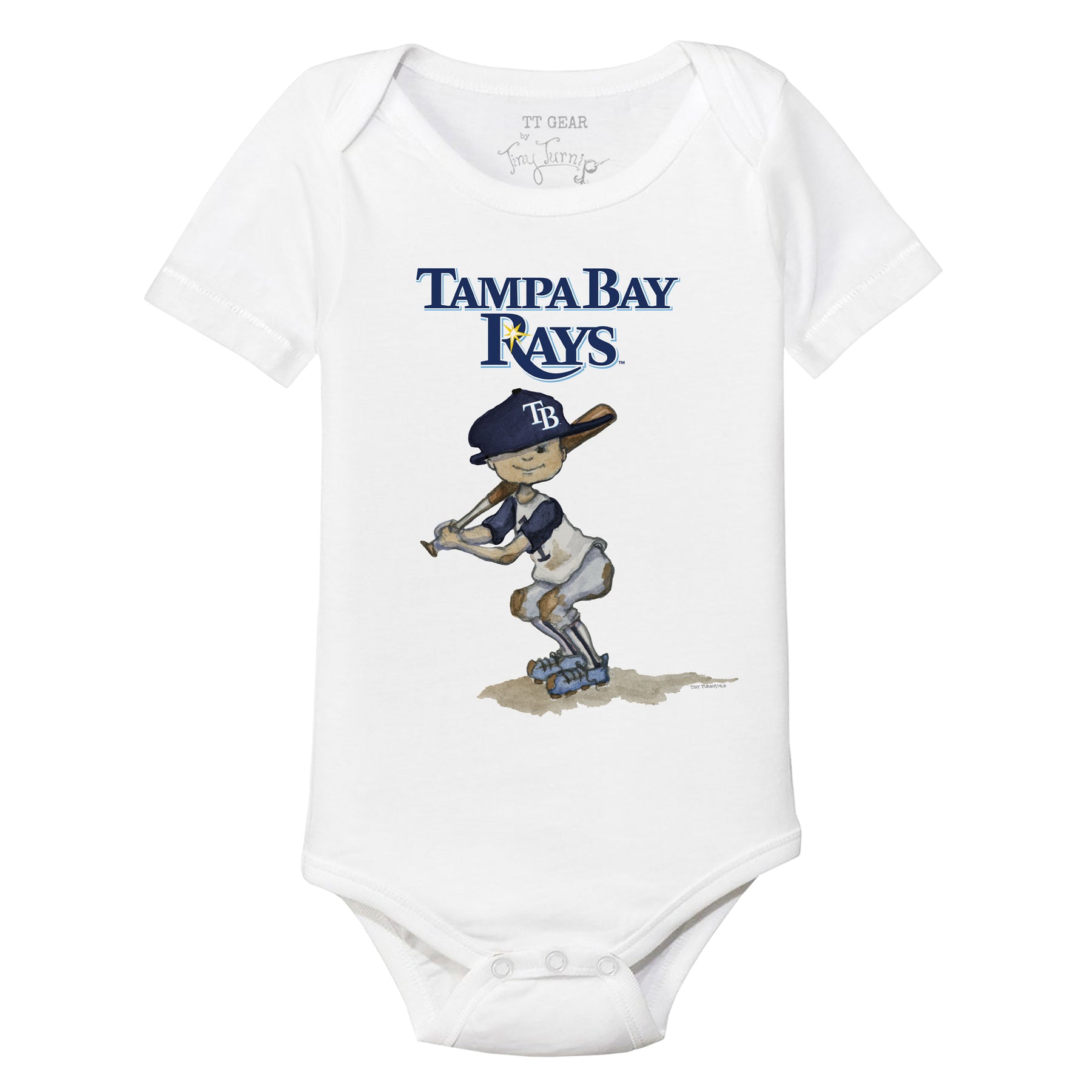 Tampa Bay Rays Slugger Short Sleeve Snapper
