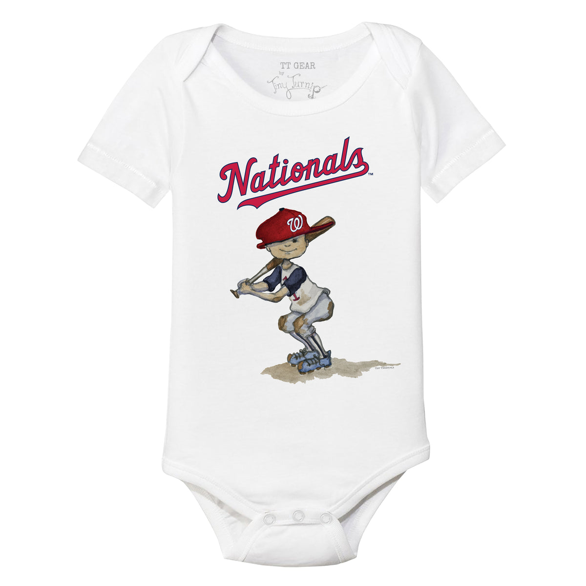 Washington Nationals Slugger Short Sleeve Snapper