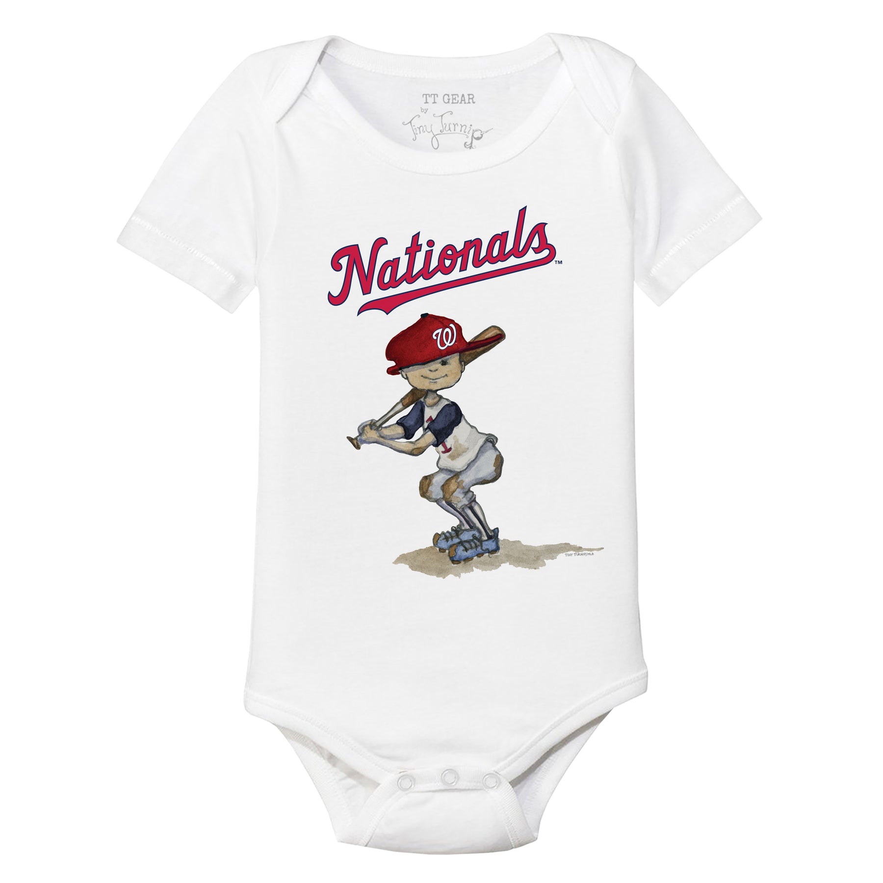 Washington Nationals Slugger Short Sleeve Snapper