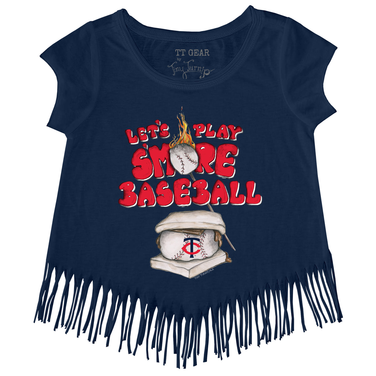 Minnesota Twins S'mores Fringe Tee