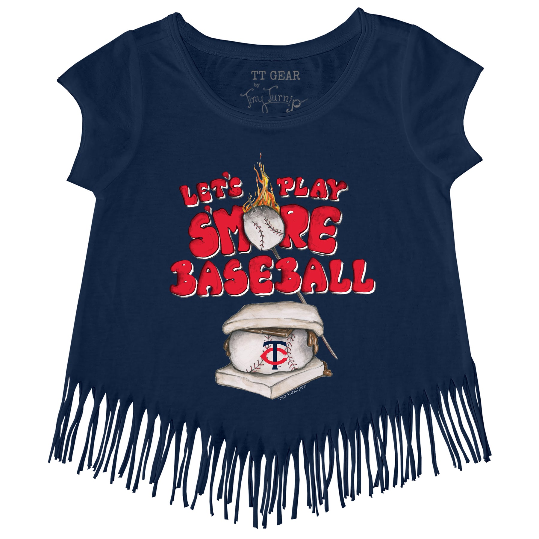 Minnesota Twins S'mores Fringe Tee