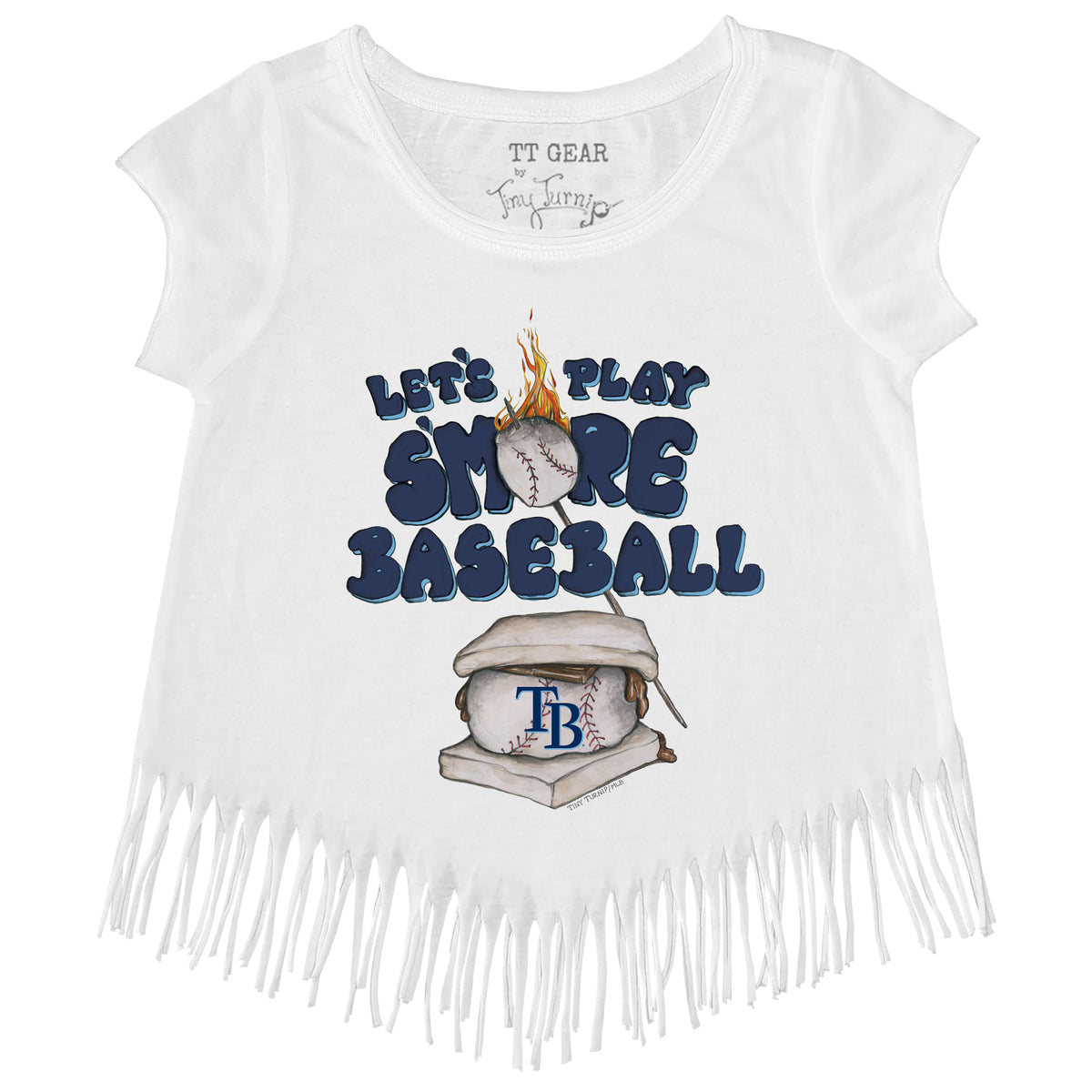 Tampa Bay Rays S'mores Fringe Tee