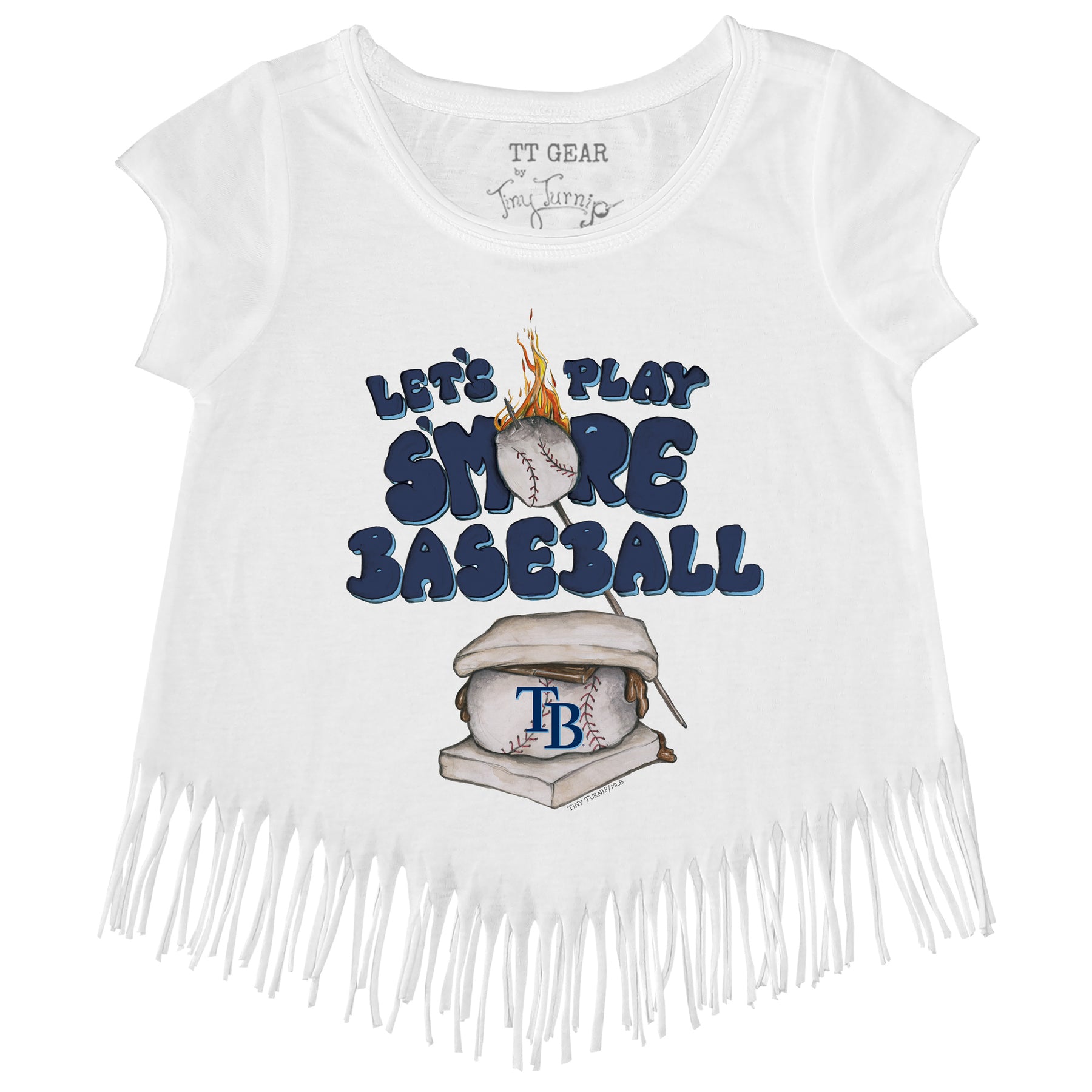 Tampa Bay Rays S'mores Fringe Tee