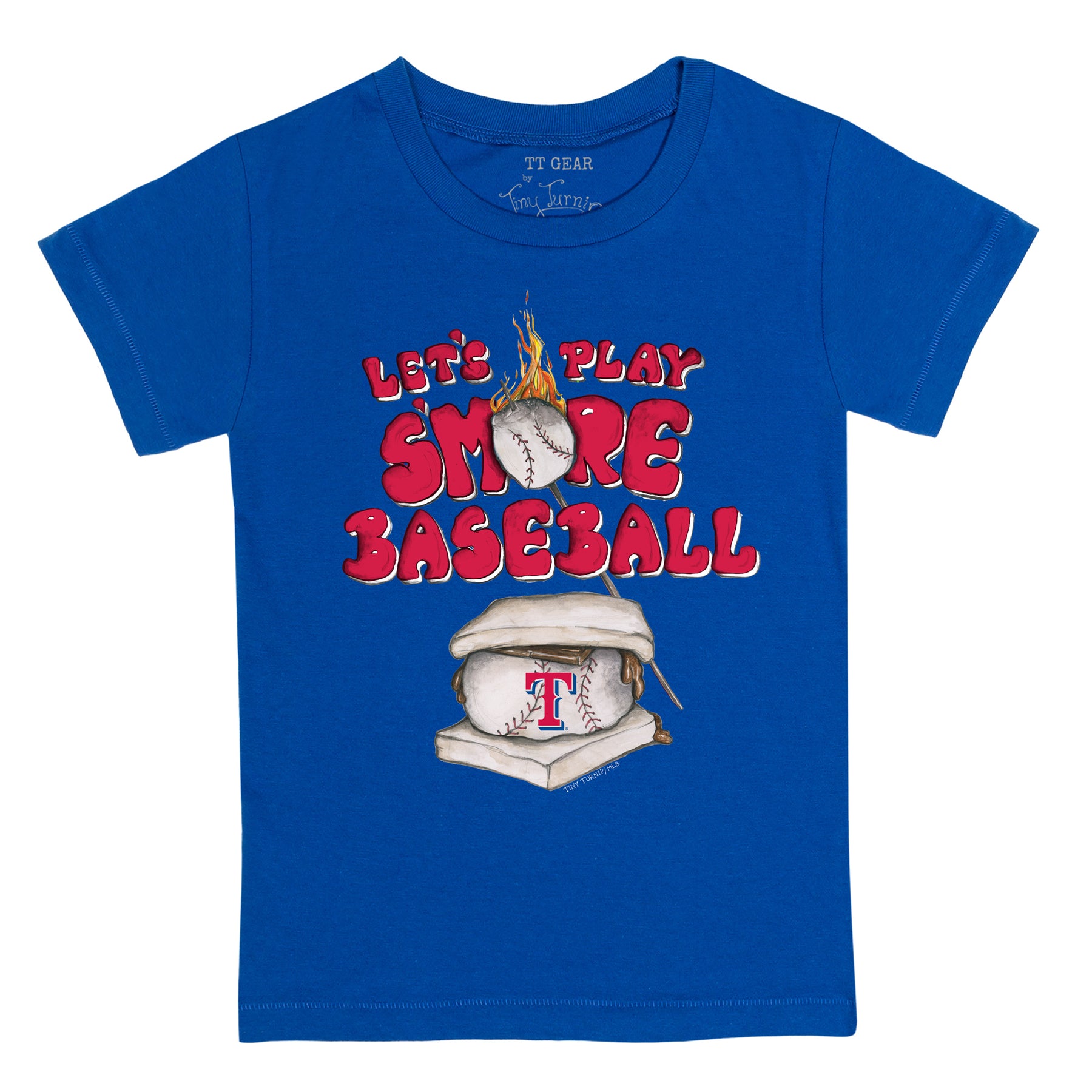 Texas Rangers S'mores Tee Shirt