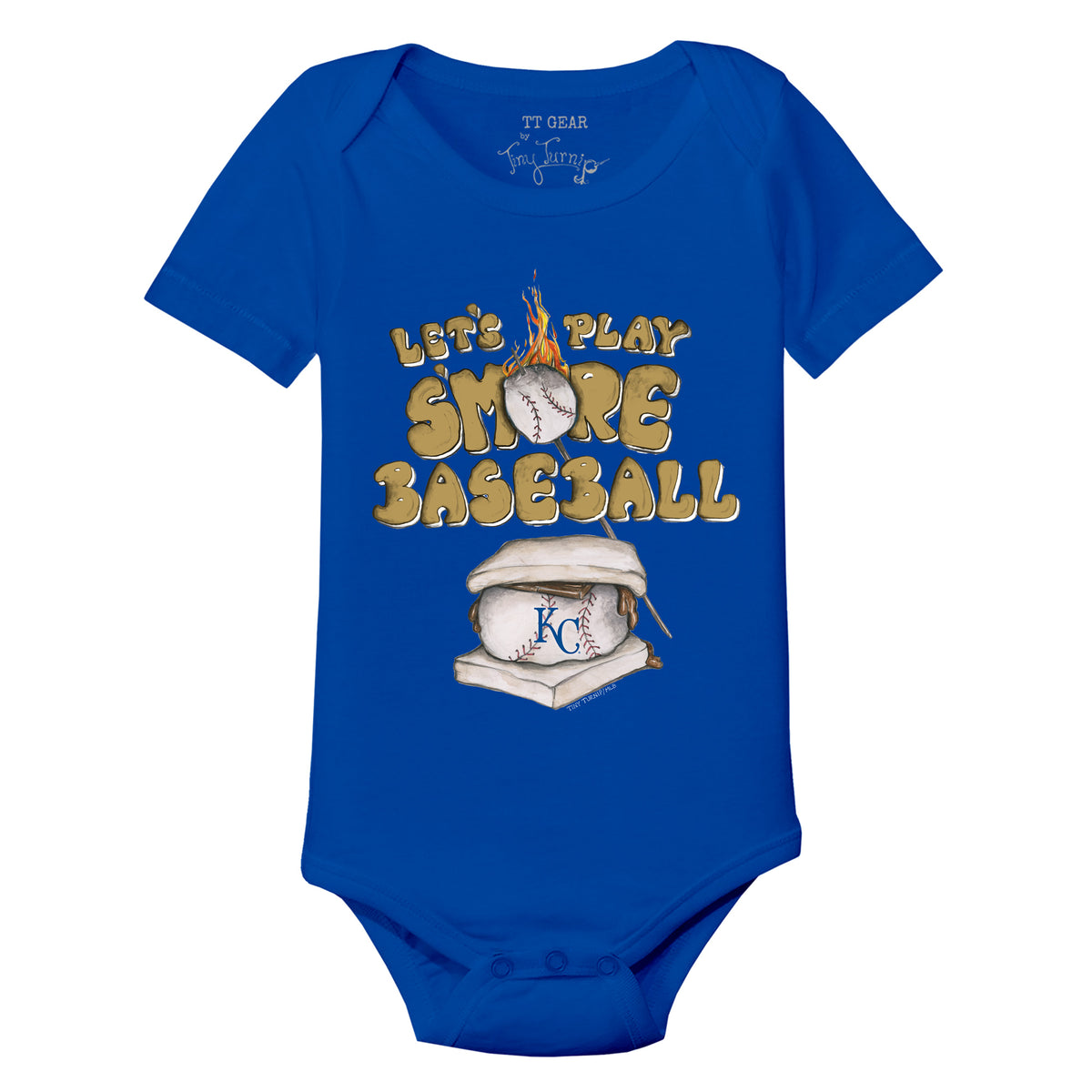 Kansas City Royals S'mores Short Sleeve Snapper