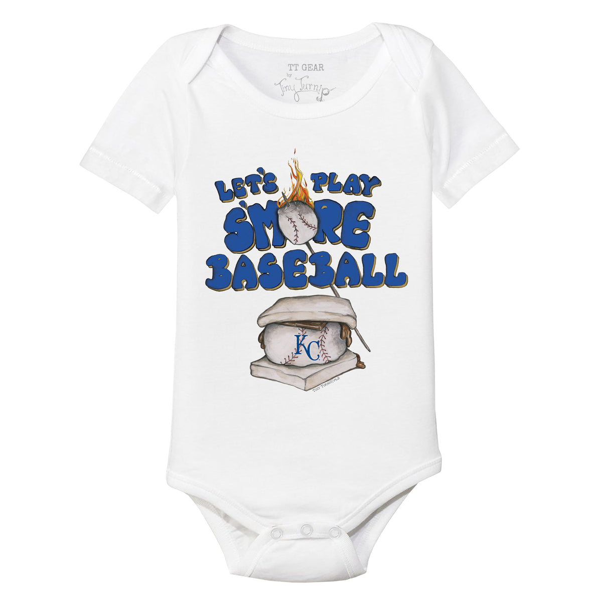Kansas City Royals S'mores Short Sleeve Snapper