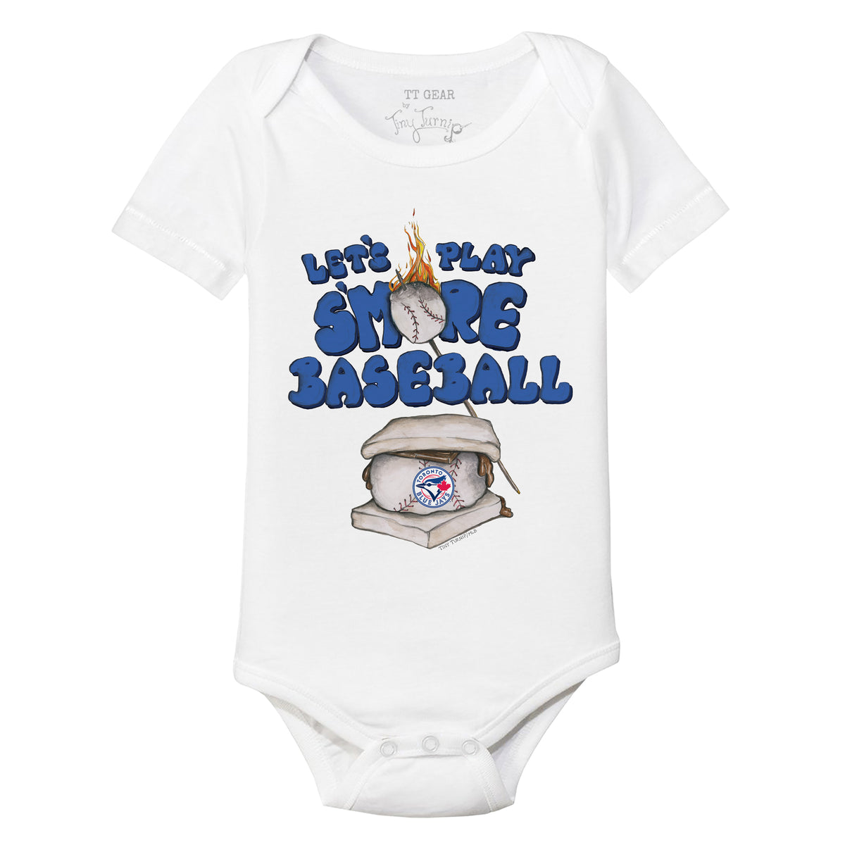 Toronto Blue Jays S'mores Short Sleeve Snapper