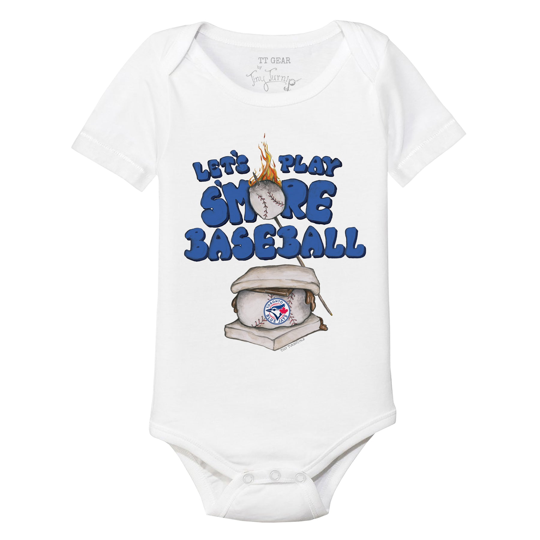 Toronto Blue Jays S'mores Short Sleeve Snapper