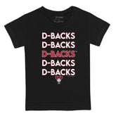 Arizona Diamondbacks Stacked Tee Shirt