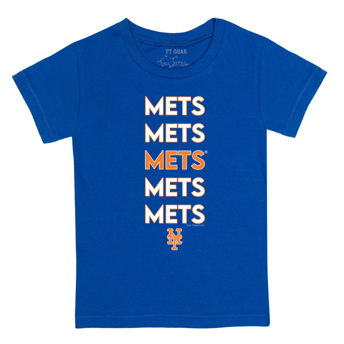 New York Mets Stacked Tee Shirt