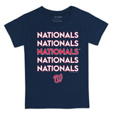 Washington Nationals Stacked Tee Shirt