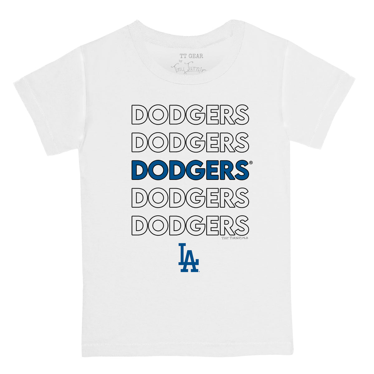 Los Angeles Dodgers Stacked Tee Shirt