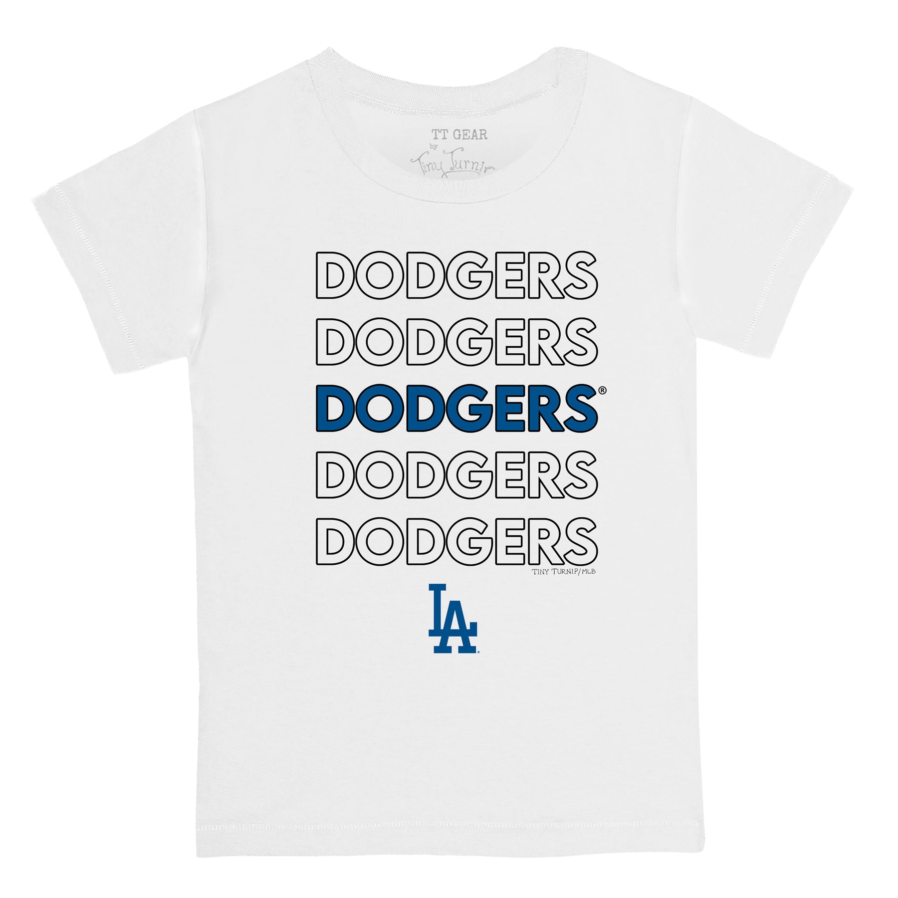Los Angeles Dodgers Stacked Tee Shirt
