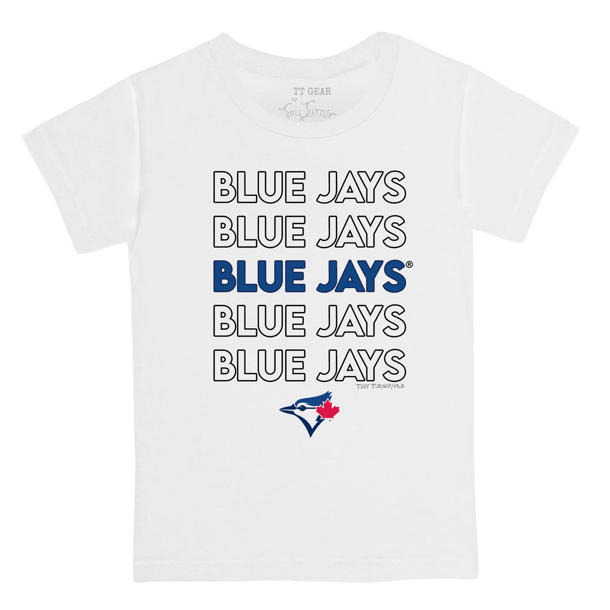 Toronto Blue Jays Stacked Tee Shirt