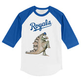 Kansas City Royals Stega 3/4 Royal Blue Sleeve Raglan