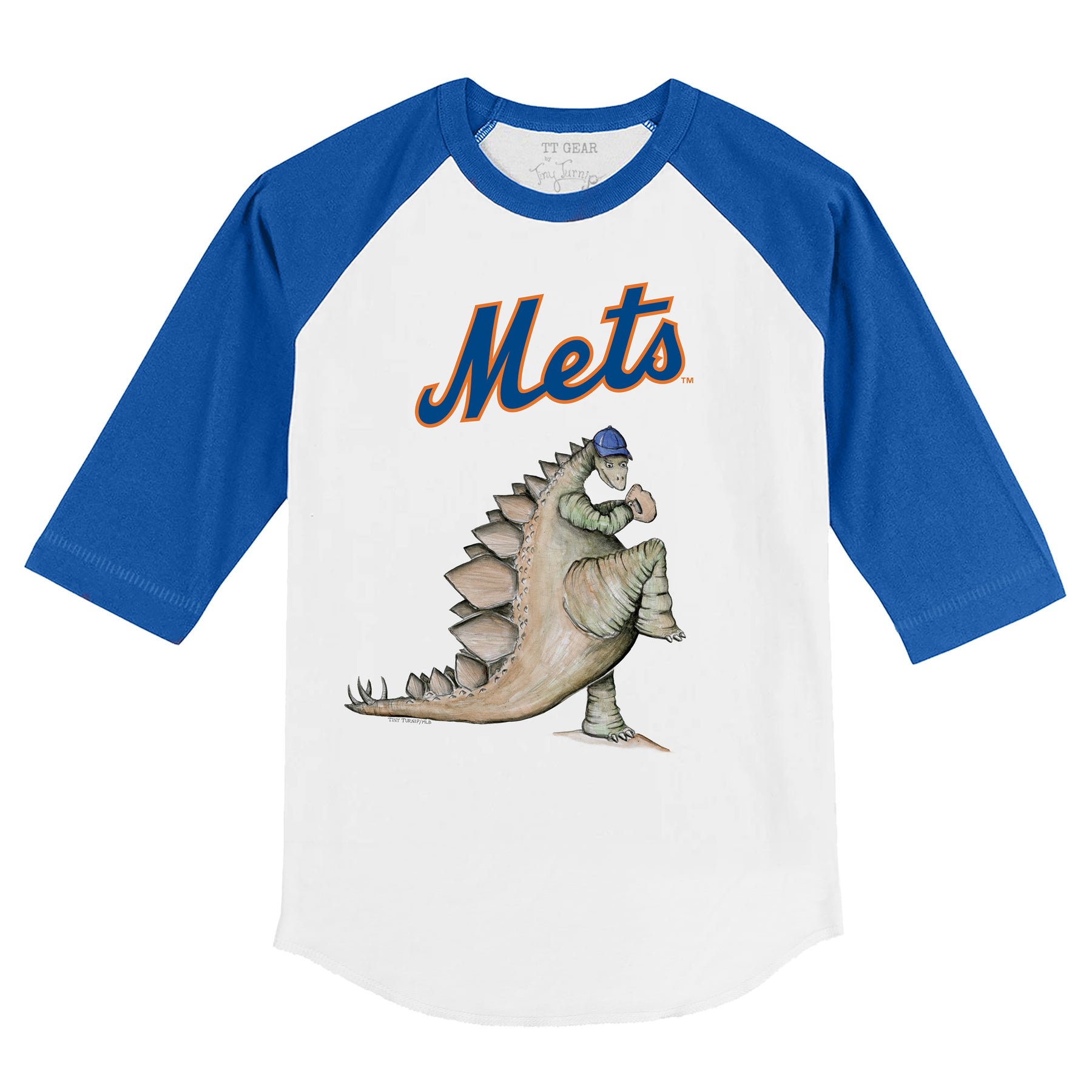 New York Mets Stega 3/4 Royal Blue Sleeve Raglan