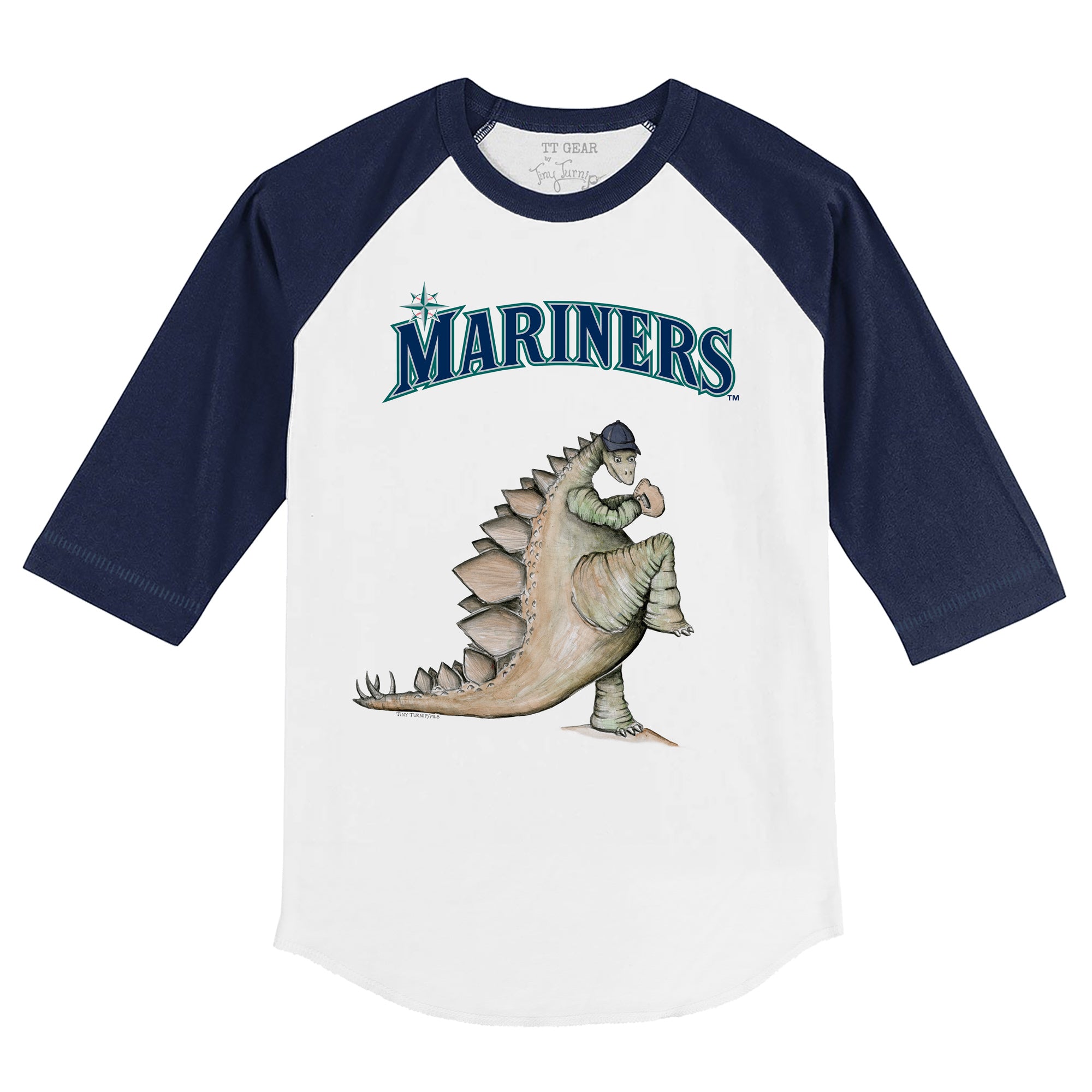 Lids Seattle Mariners Tiny Turnip Toddler Baseball Love T-Shirt - Navy