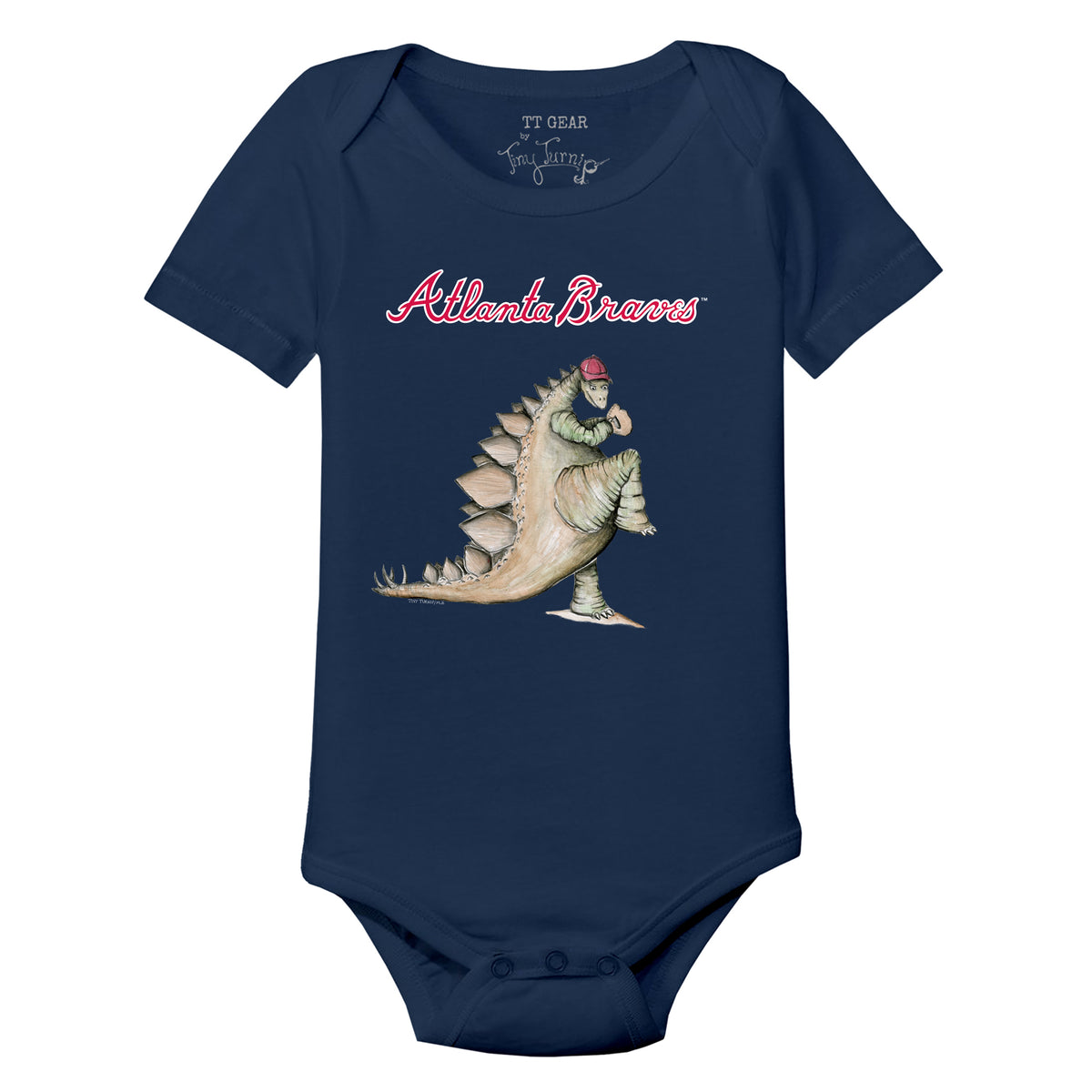 Atlanta Braves Stega Short Sleeve Snapper