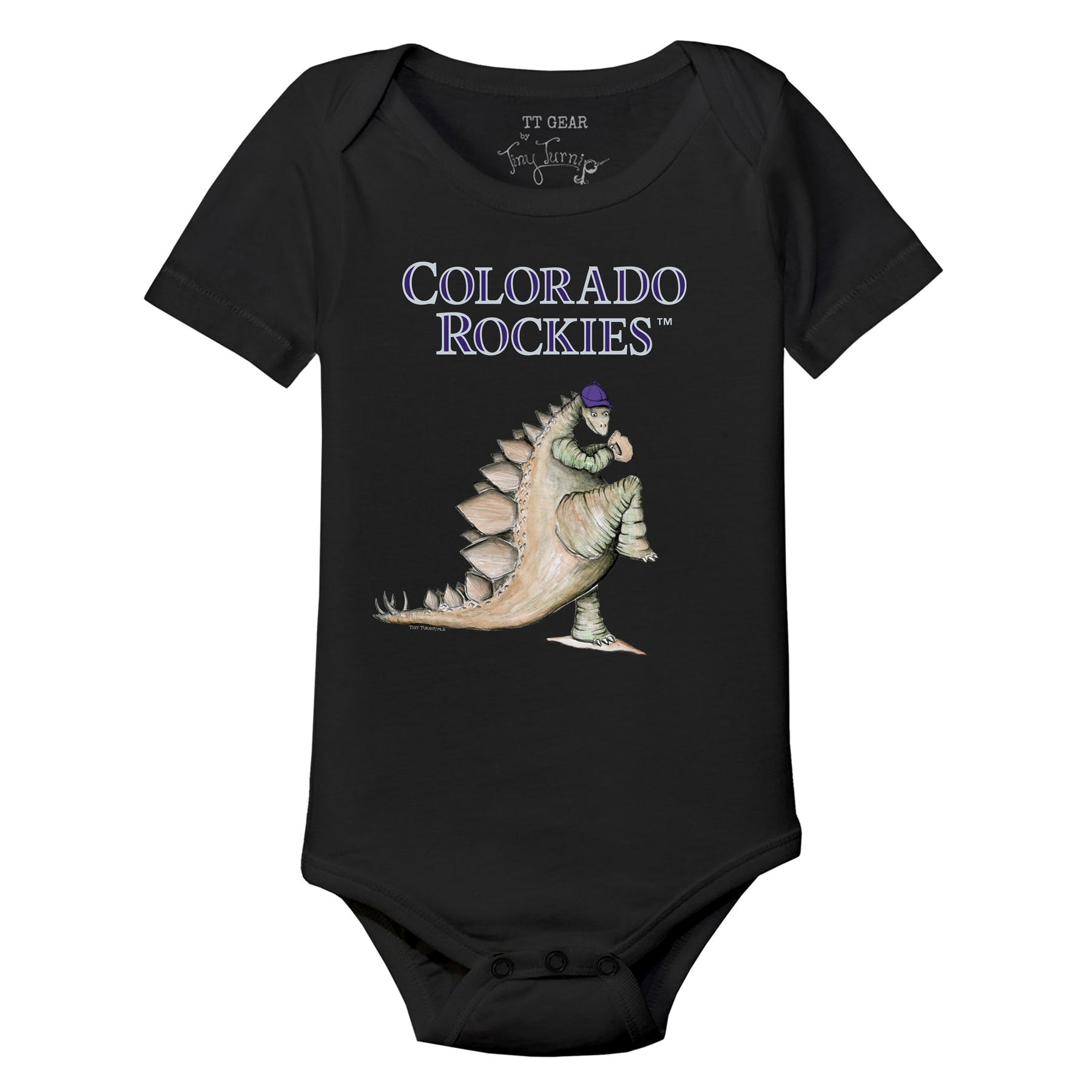 Colorado Rockies Stega Short Sleeve Snapper