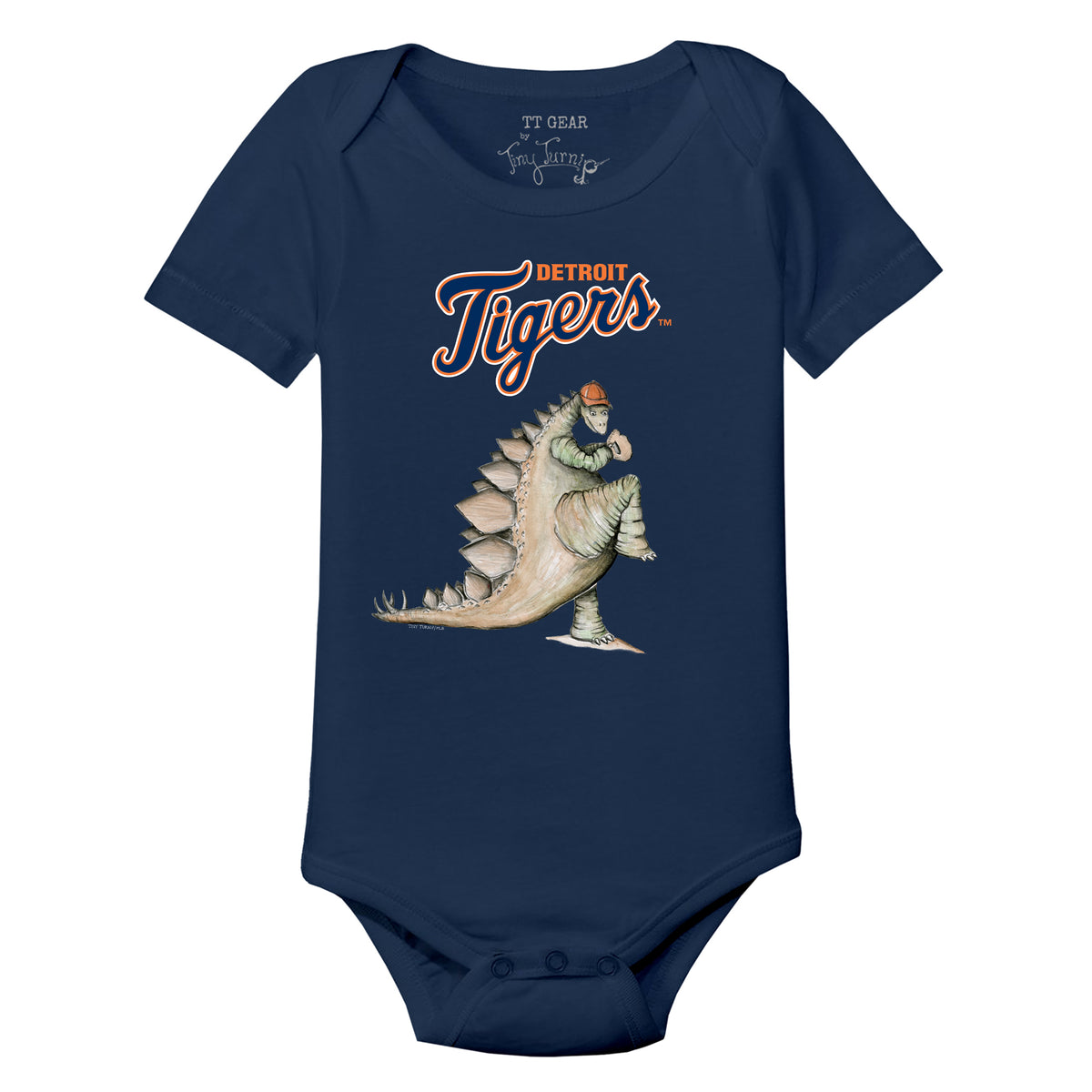 Detroit Tigers Stega Short Sleeve Snapper