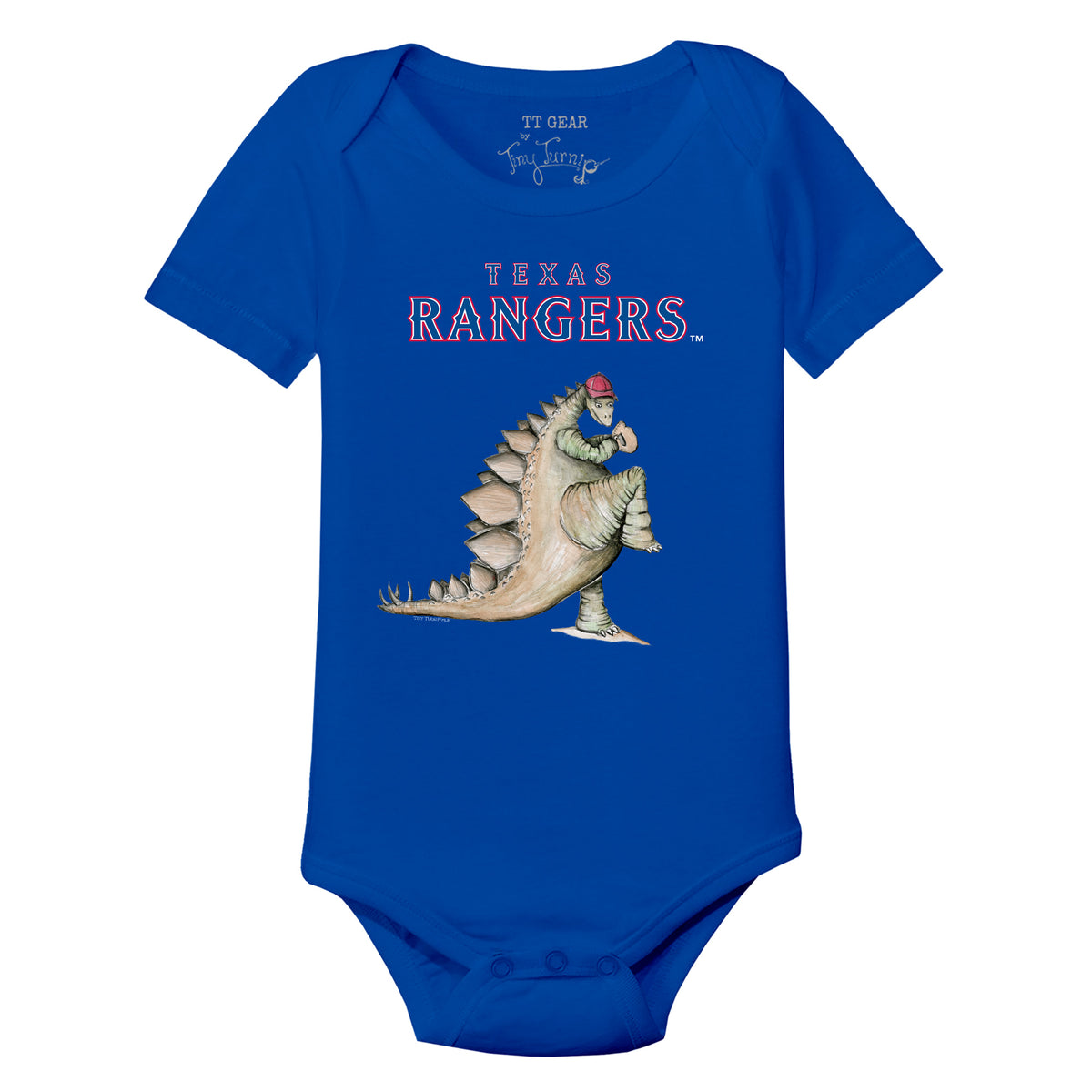 Texas Rangers Stega Short Sleeve Snapper