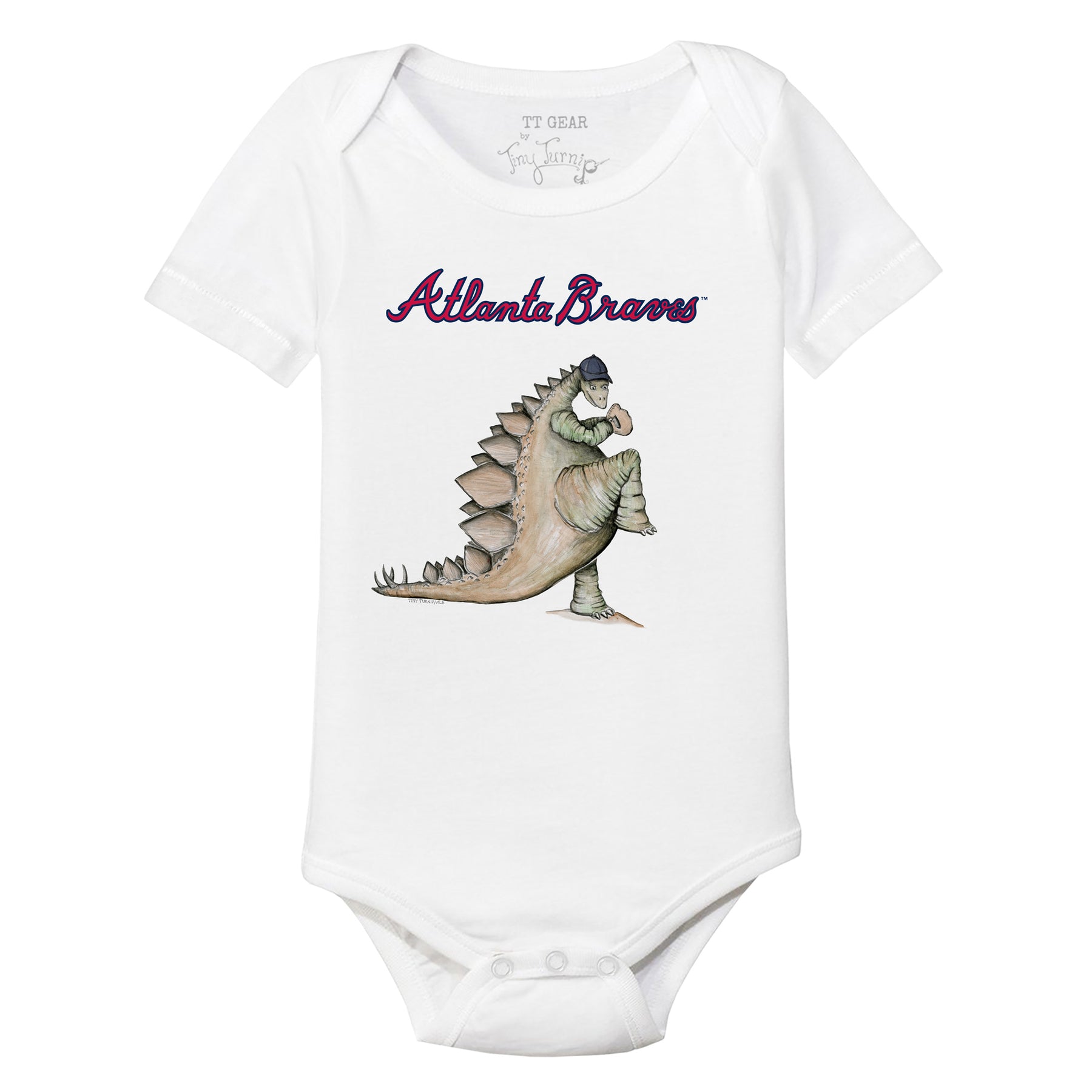 Atlanta Braves Stega Short Sleeve Snapper