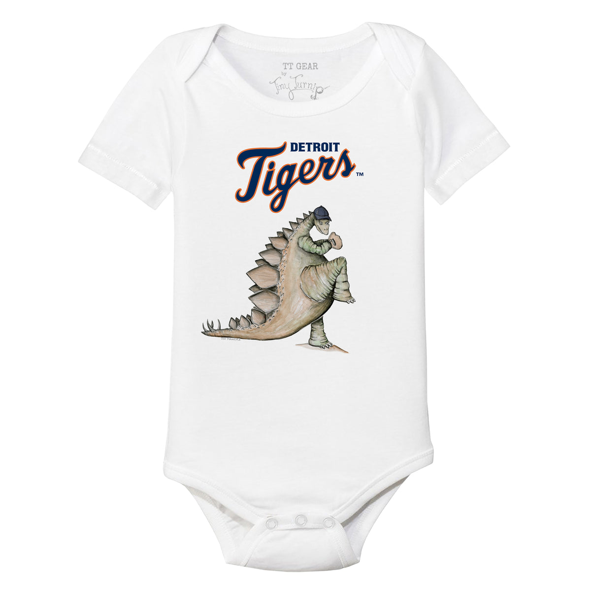 Detroit Tigers Stega Short Sleeve Snapper