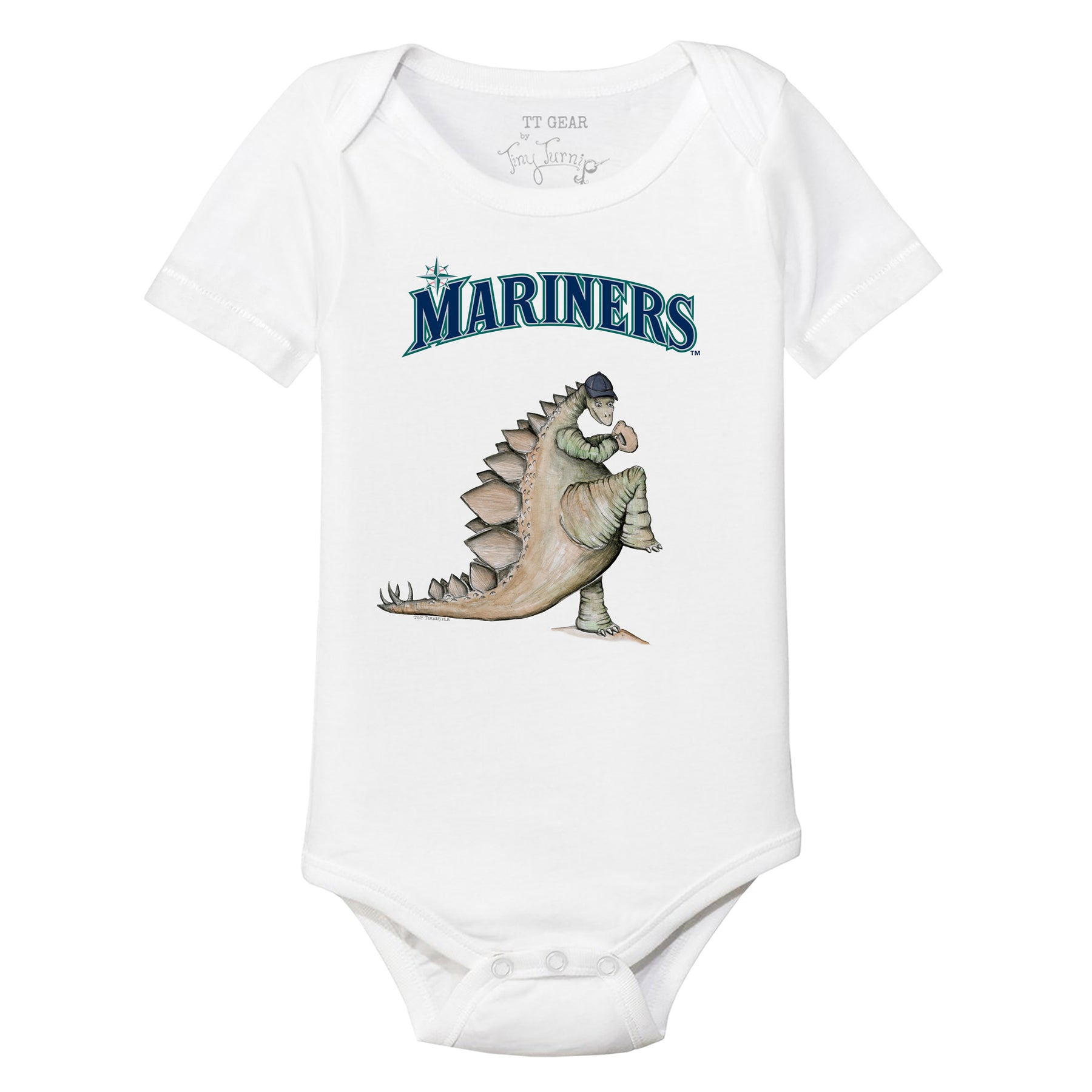 Seattle Mariners Stega Short Sleeve Snapper