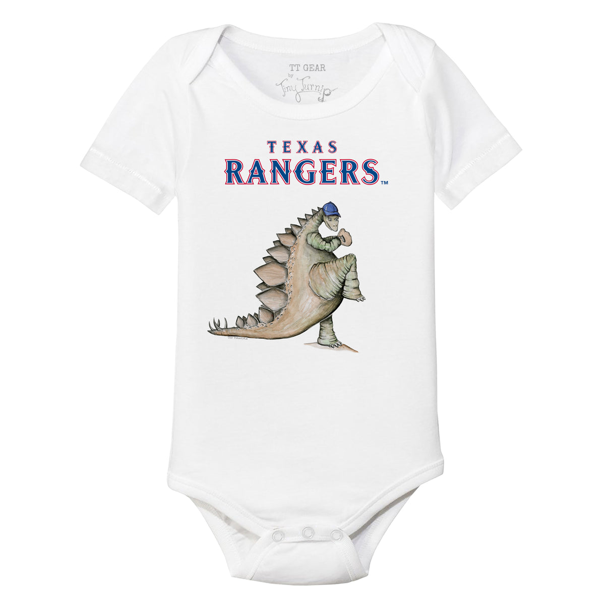 Texas Rangers Stega Short Sleeve Snapper