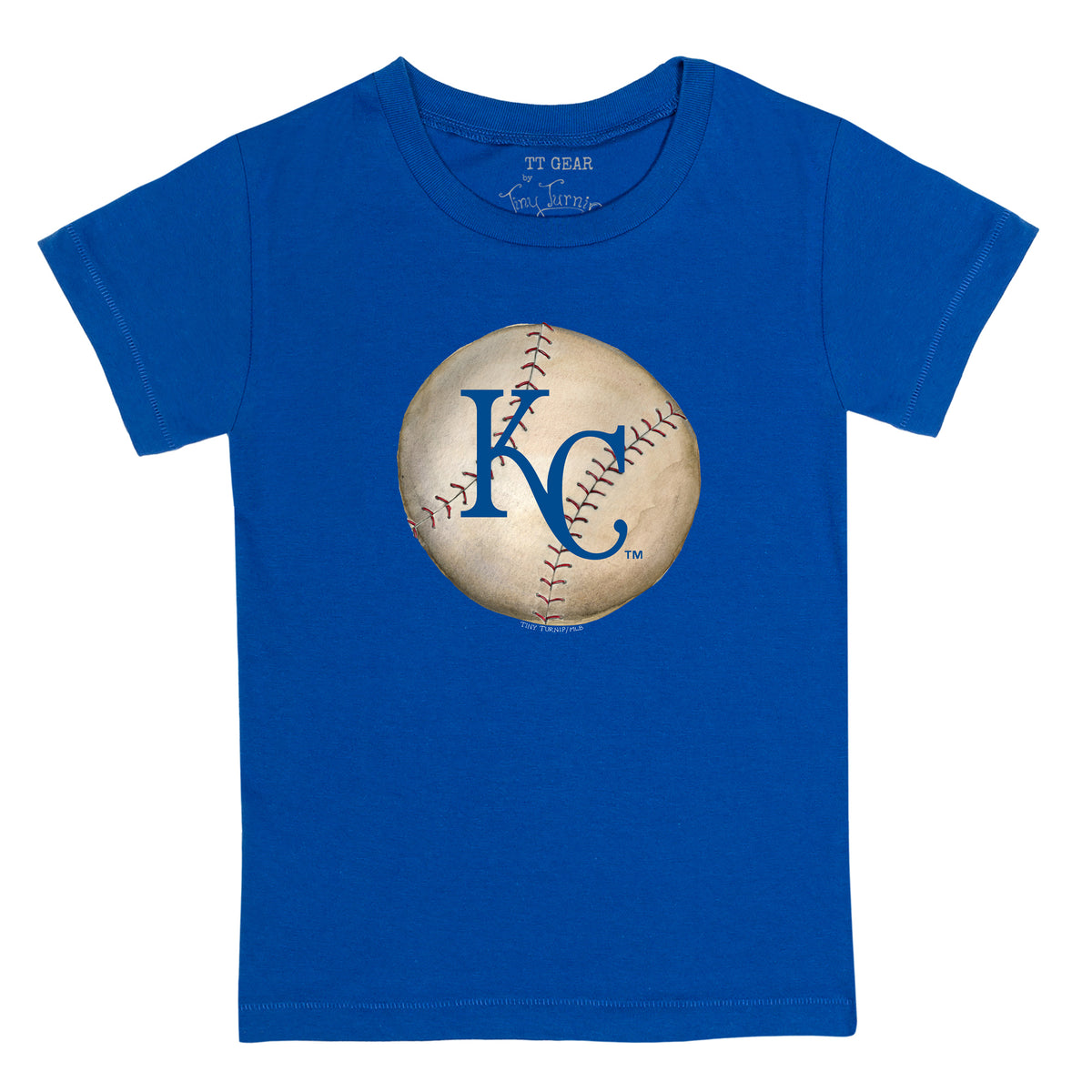 Kansas City Royals Stitched Baseball Tee Shirt