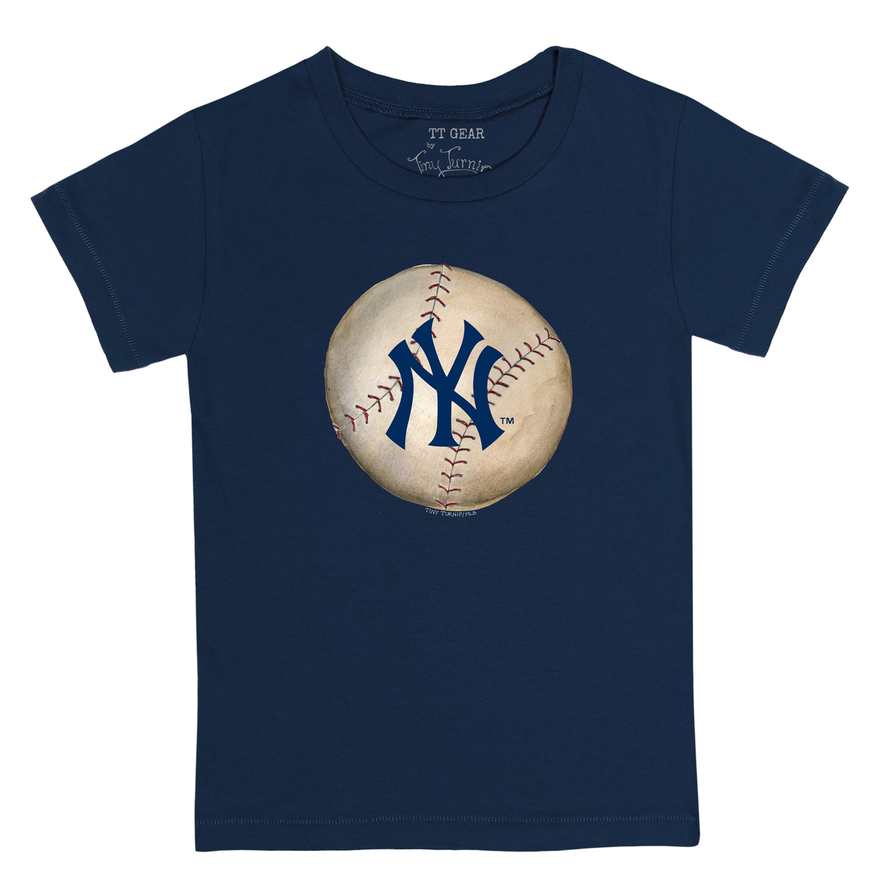 New York Yankees Stitched Baseball Tee Shirt