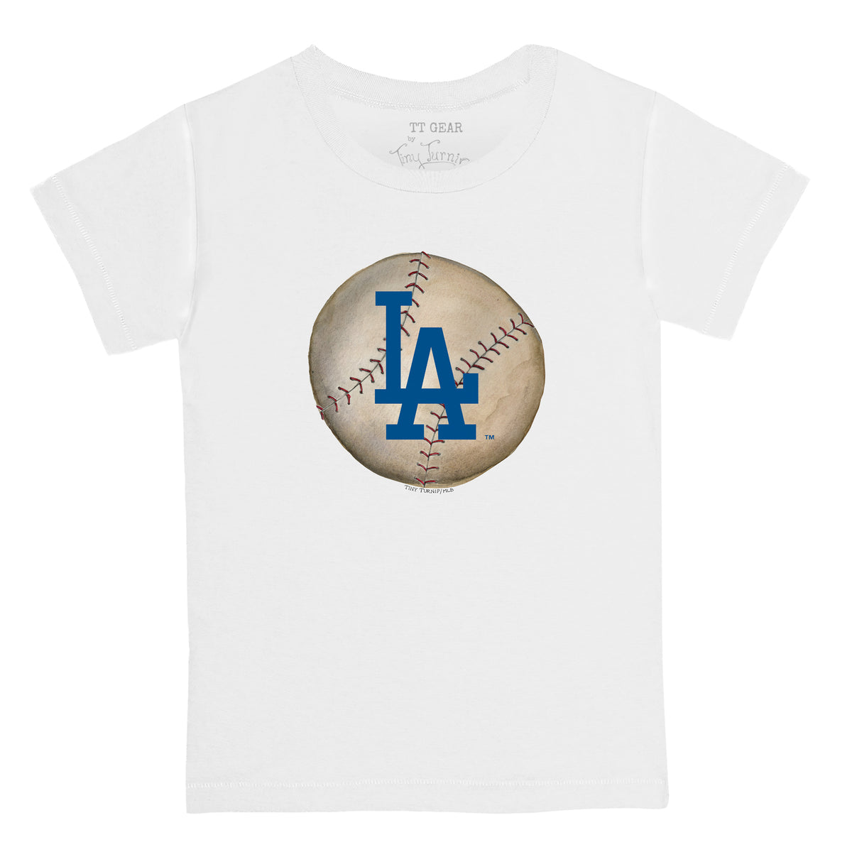Los Angeles Dodgers Stitched Baseball Tee Shirt