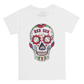 Boston Red Sox Sugar Skull Tee Shirt